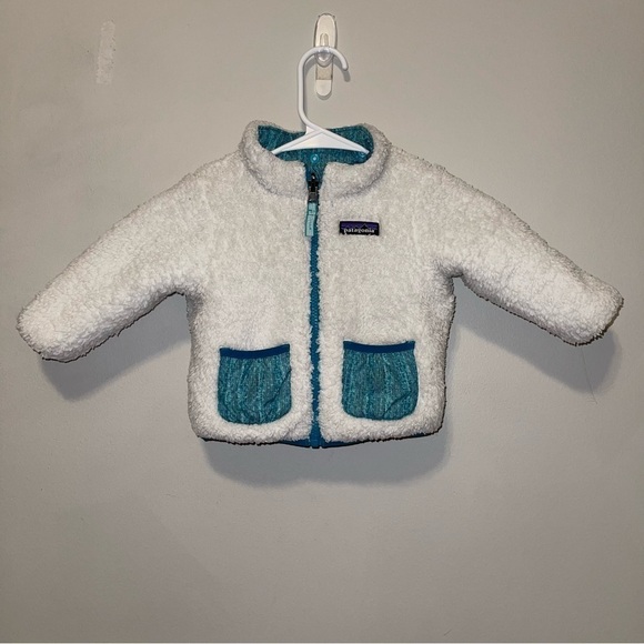 Patagonia Reversible Kids Jacket Size 6/12 Months - Picture 6 of 8